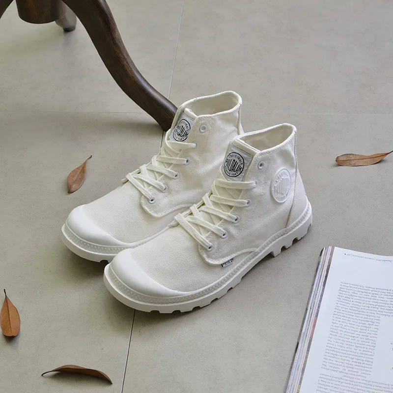 Canvas Men Shoes Fashion High Top Canvas Casual Shoes Patchwork Men's Vulcanize Shoes Autumn Lace Up Flats adult male tennis