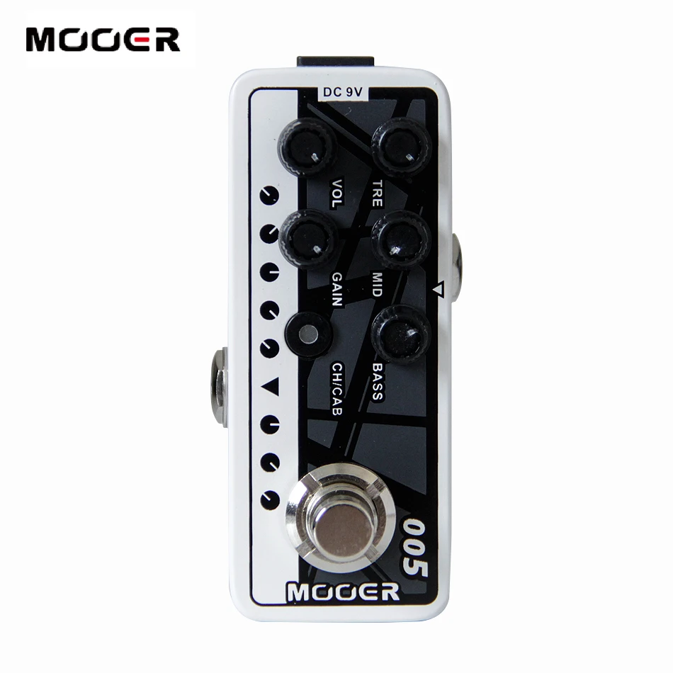 

Mooer 005 BROWN SOUND fifty-Fifty 3 High quality dual channel preamp 2 different modes for footswitch operation guitar effect