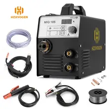 HZXVOGEN 220 В Mig сварочный аппарат MIG185 MIG ARC TIG сварочный аппарат 3 в 1 сварочный аппарат без газа сварочный аппарат Mig сварочный аппарат для домашнего использования