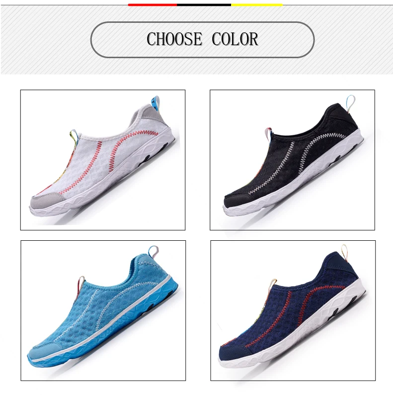 2019 summer Water Shoes Men Sneakers Quick-drying Swimming Shoes for Women Lightweight Outdoor Shoes Summer Breathable Aqua Shoes (3)