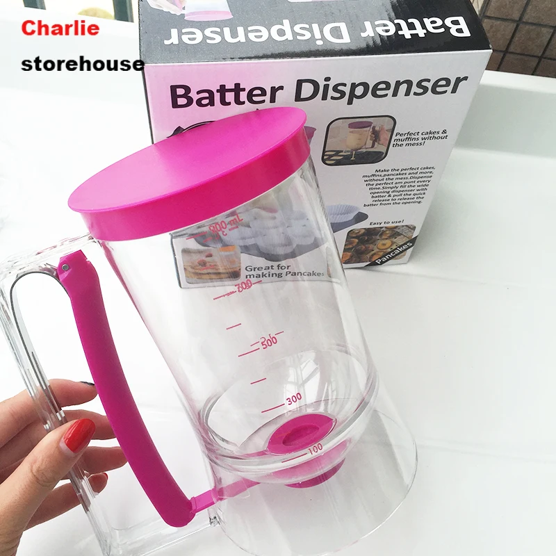 900ML Baking Tool Pancake Batter Dispenser Cake Dispenser Funnel batter