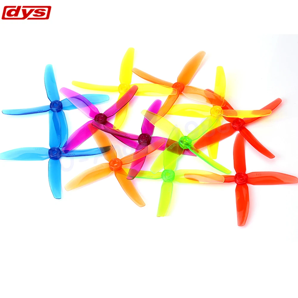 

20pcs/lot Original DYS 5040 4 Blade Propeller Props CW CCW For Racing FPV QAV210 250 280 320 Quadcopter XT50404 (10 pair)