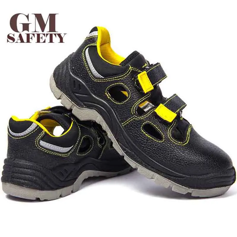 

GM Summer Safety Shoes Soft Non-slip Anti-smashing Breathable Protection Labor Work Outdoor Casual Shoes GM2023