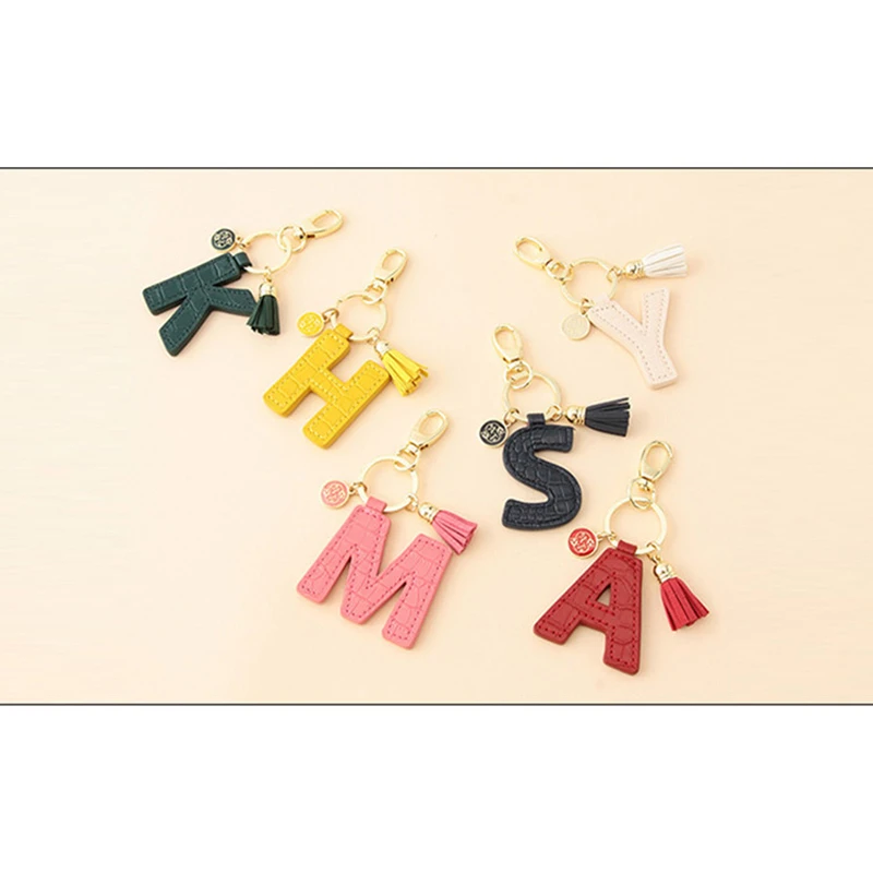 1 Set DIY Leather Craft Leather 26 Letter Pendant Mold Sewing Pattern Acrylic Template