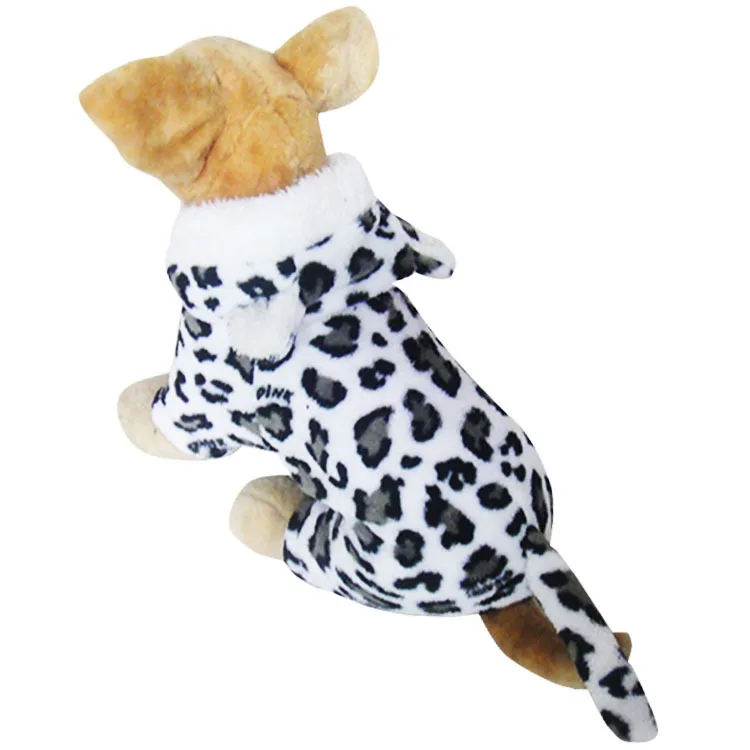 Retail Cute Little Leopard Style Pet dogs Cos coat Free Shipping Dogs