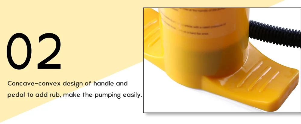 Pump Air Pump Inflating Survival Tools 4