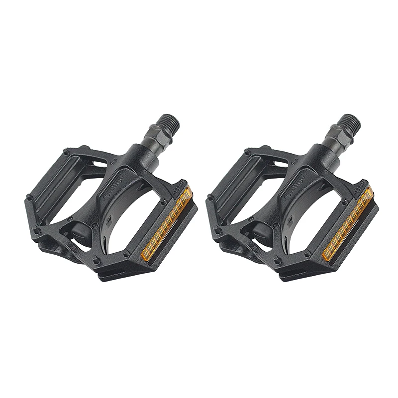 WELLGO-Aluminum Alloy Ultralight Bike Pedals, Mountain Bicycle Parts with Reflector, 2DU Bearing, M195