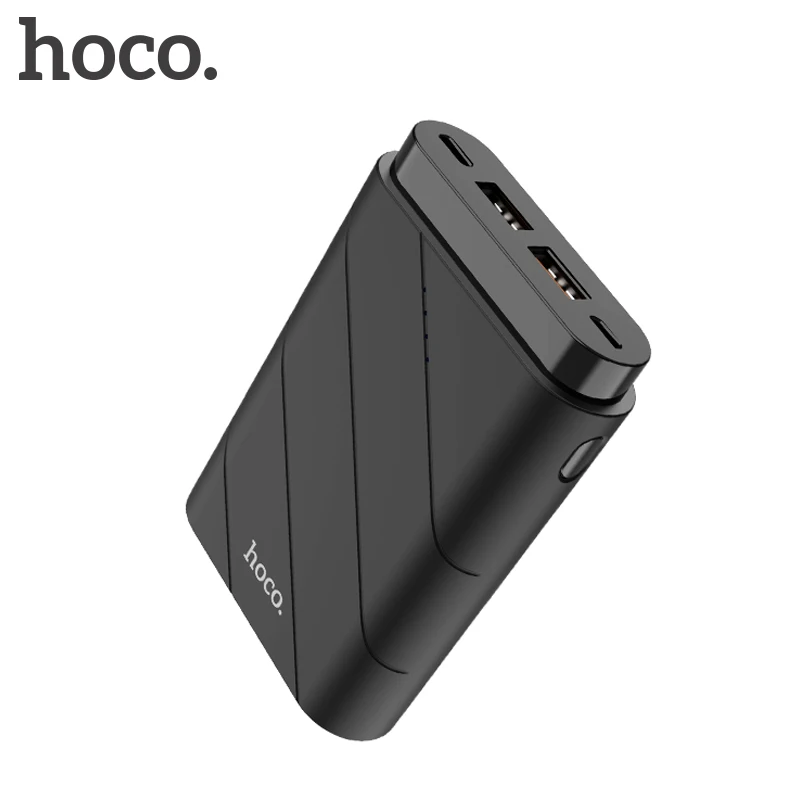HOCO Quick Charge 3.0 USB Power Bank 10000mAh Portable PD Fast Charger 18W Power Delivery Powerbank Charger For iPhone X XS Max