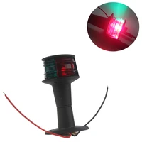 ספינת סירה ימית ימית 12V סירה LED Navigator אור Bi-צבע אדום ירוק נמל Starboard אור ספינת הדלייט (1)