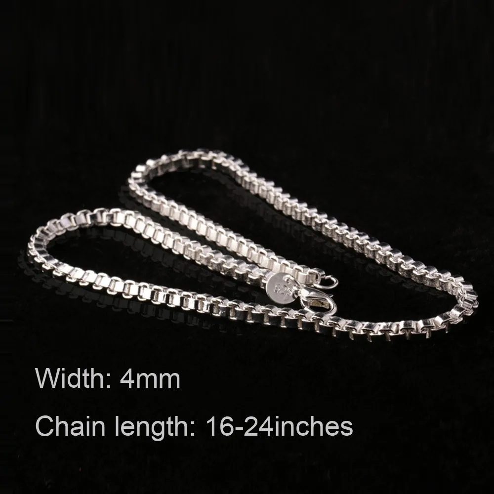 4MM box chain (5) 16-24inches
