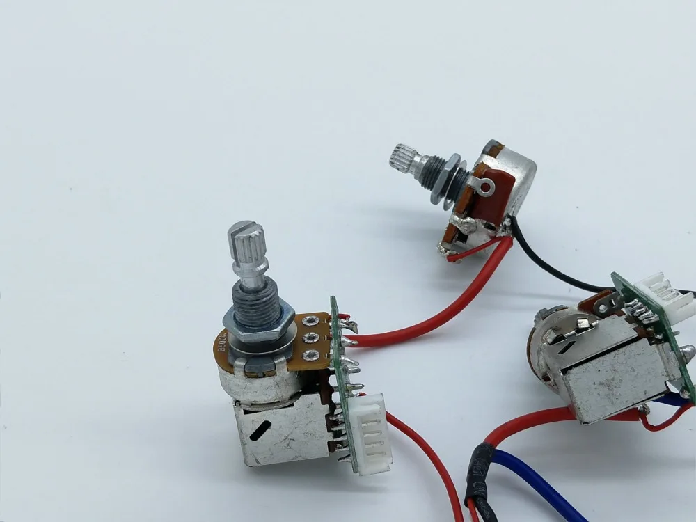 guitar Pickups Wiring Harness Push Pull Switch Potentiometers 1 ...