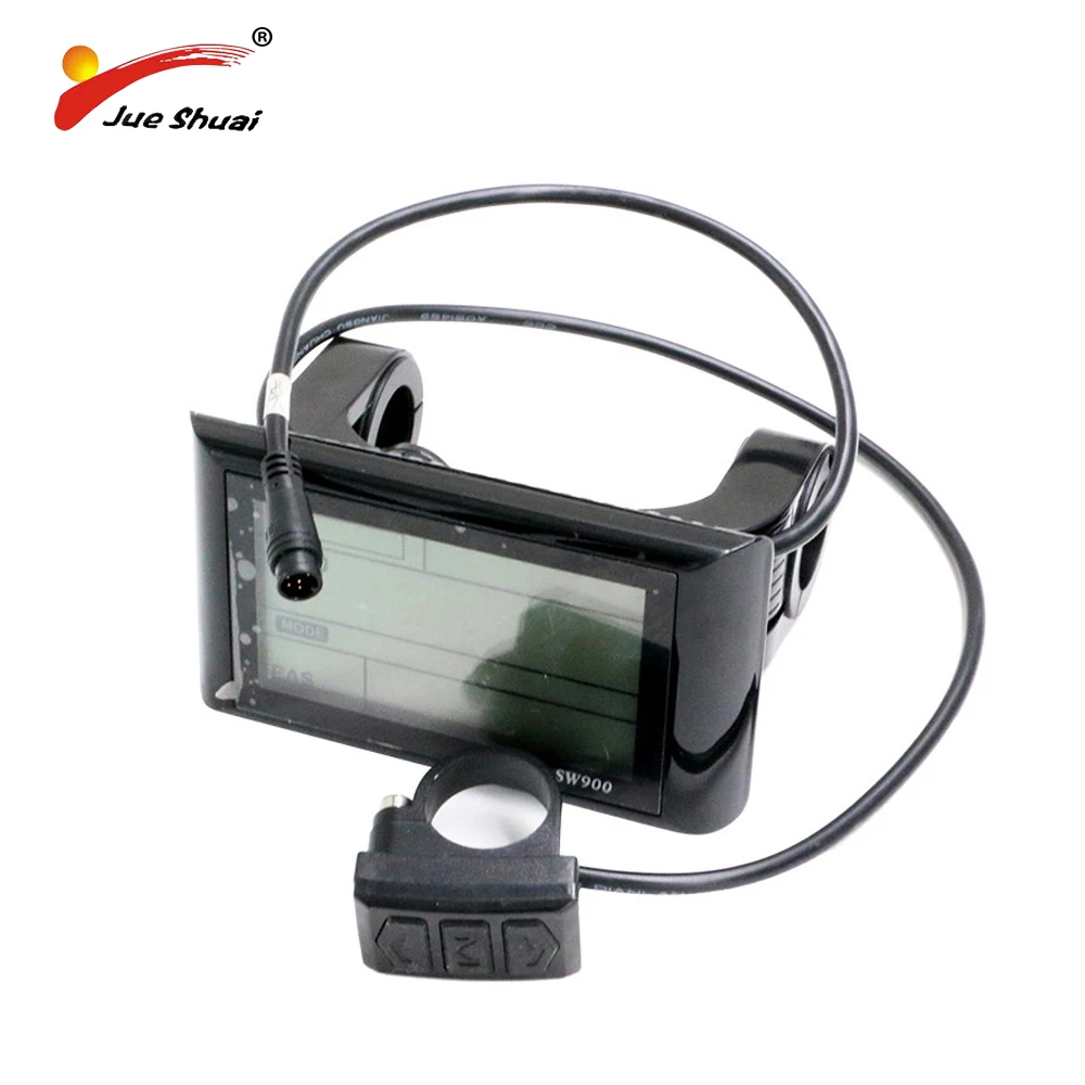 Top 36v 48v big screen LCD display bike computer with water-proof connect wire bicycle speedometer for powerful electric bike kits 2 Top 36v 48v big screen LCD display bike computer with water-proof connect wire bicycle speedometer for powerful electric bike kits 2