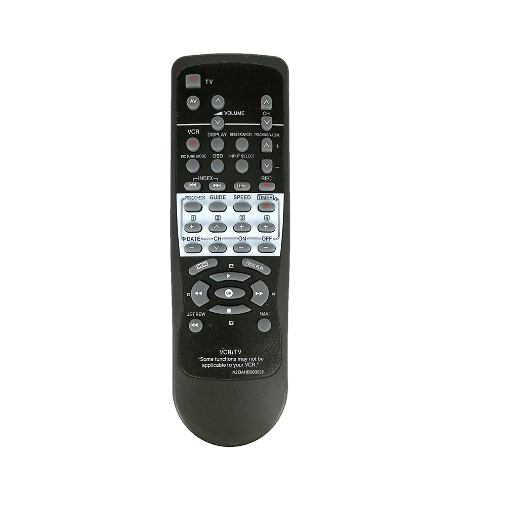 

New Replacement N2QAHB000032 For PANASONIC VCR/TV Remote Control
