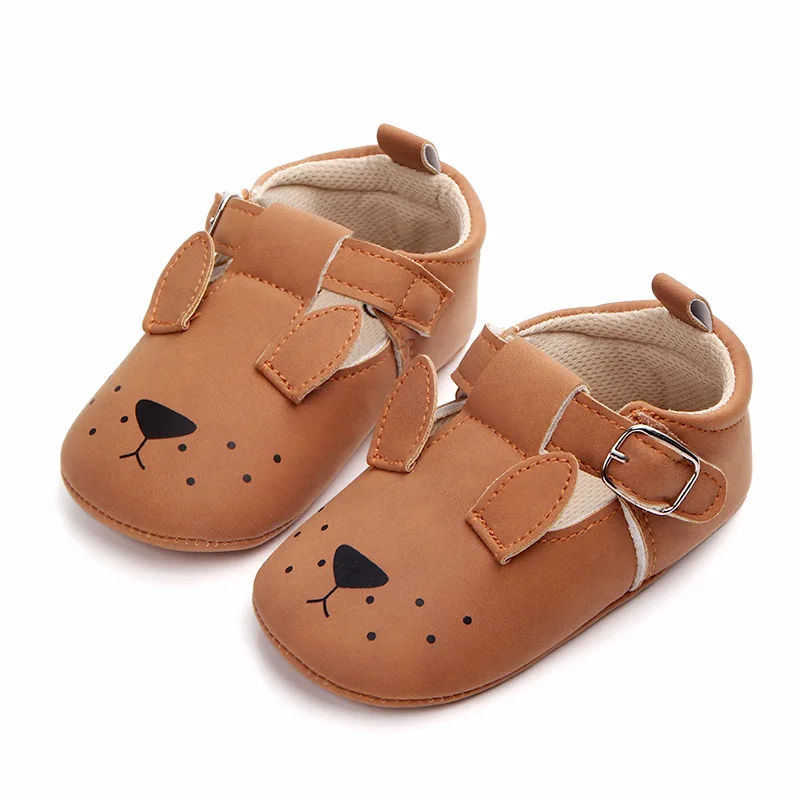 Милая Детская обувь из искусственной кожи, 1 пара, обувь для малышей, мягкая обувь для мальчиков и девочек, обувь для новорожденных - Цвет: Цвет: желтый