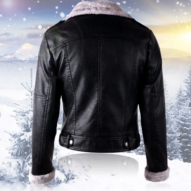 Campera Chaqueta Cuero Corderito 4