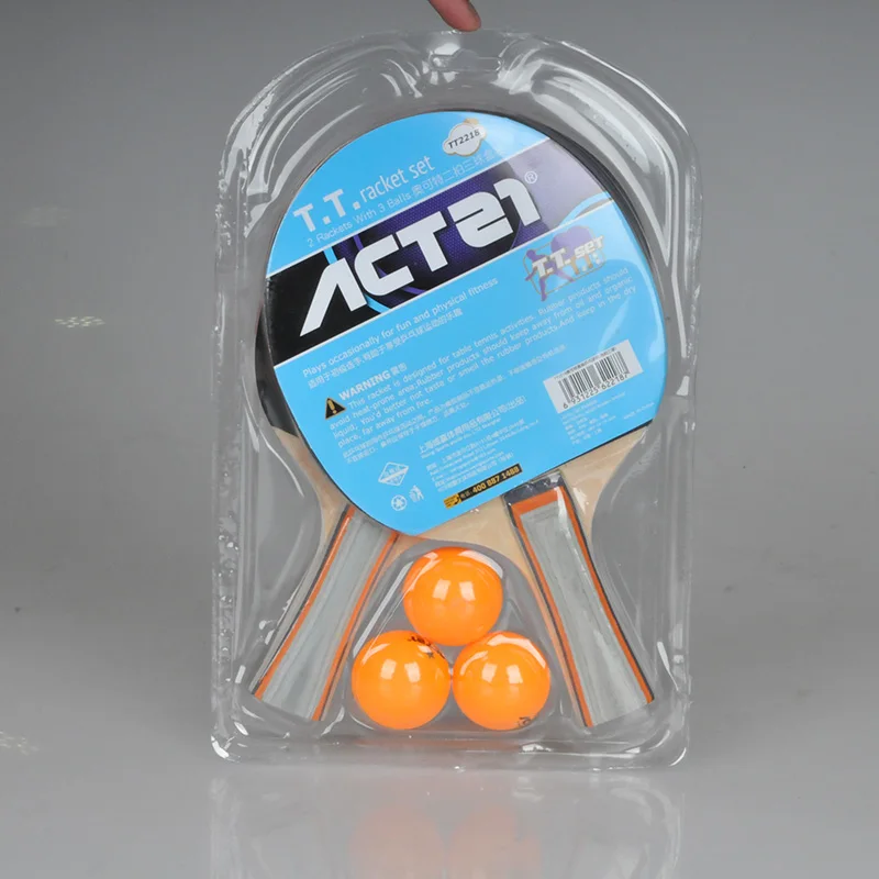 ACTEI 2 шт. отправить 3 мяча станок для резки теннисной ракетки II прямой захват теннисной резины профессиональная длинная ручка пинг ракетки