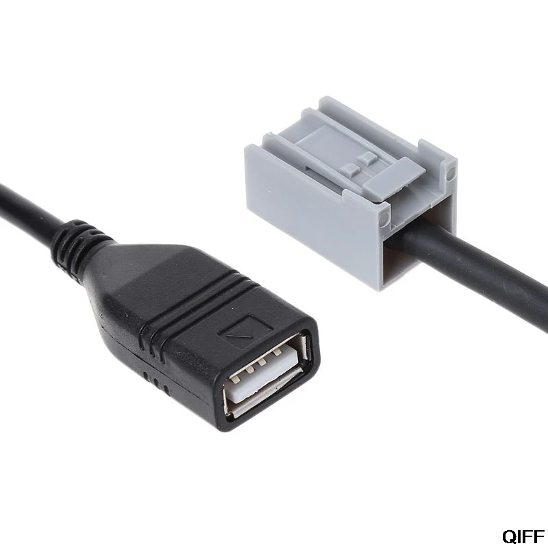 Aux USB аудио кабель адаптер женский порт удлинитель для Honda Civic Jazz CR V May06|Кабели
