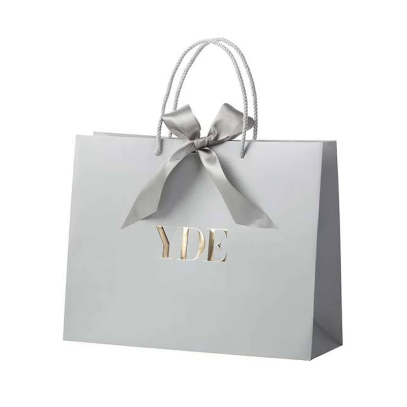 Fancy Birthday Packing Gift Bag  ribbon paper bag