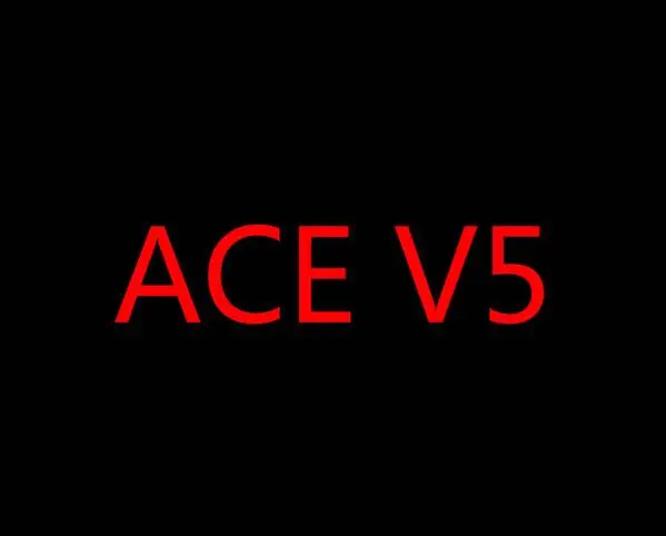 5 шт. для 360 ace v4 ace v4.1 ACE V5 продукт вместо ACE V3 - Цвет: Ace v5