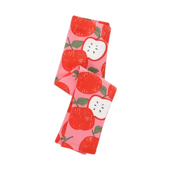 

Jumping meters Toddler Leggings Apple Baby Girls Pants Pattern Clothes Kids Cotton Legging for Girls Trousers Children clothing