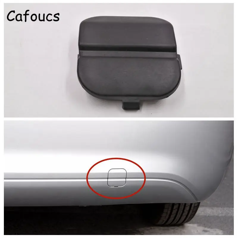 

Cafoucs Car Rear Bumper Tow Trailer Cover For Ford Focus 2009 2010 Towing Hook Decoration Cap