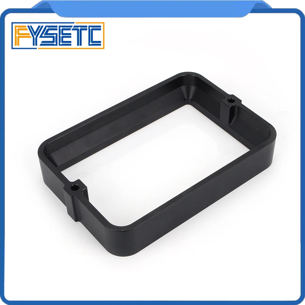 Material Rack negro 178*120mm con 5 uds. FEP Film para DLP SLA wangao D7 3D impresora de resina de aluminio anodizado Vat anillo de acero - 2