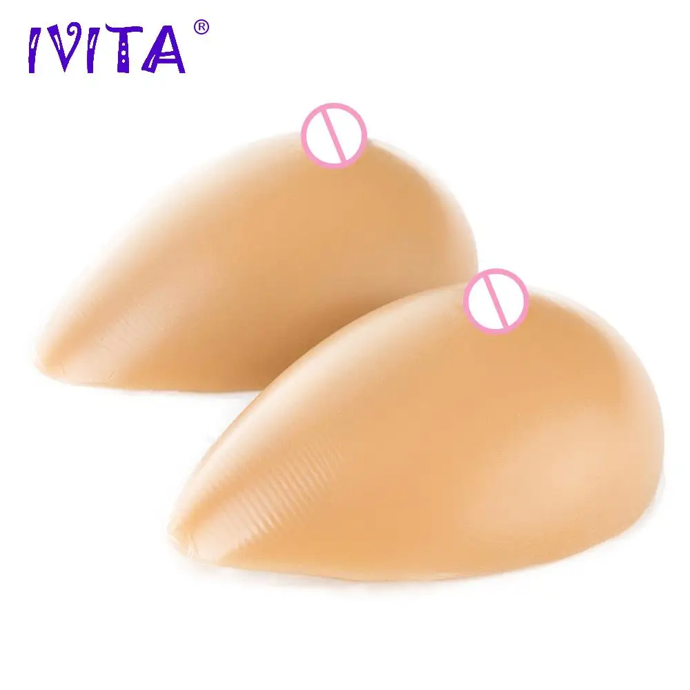 

IVITA 1000g Realistic Silicone Breast Forms Fake Boobs Breast For Women Crossdresser Transvestite Enhancer Drag Queen Mastectomy