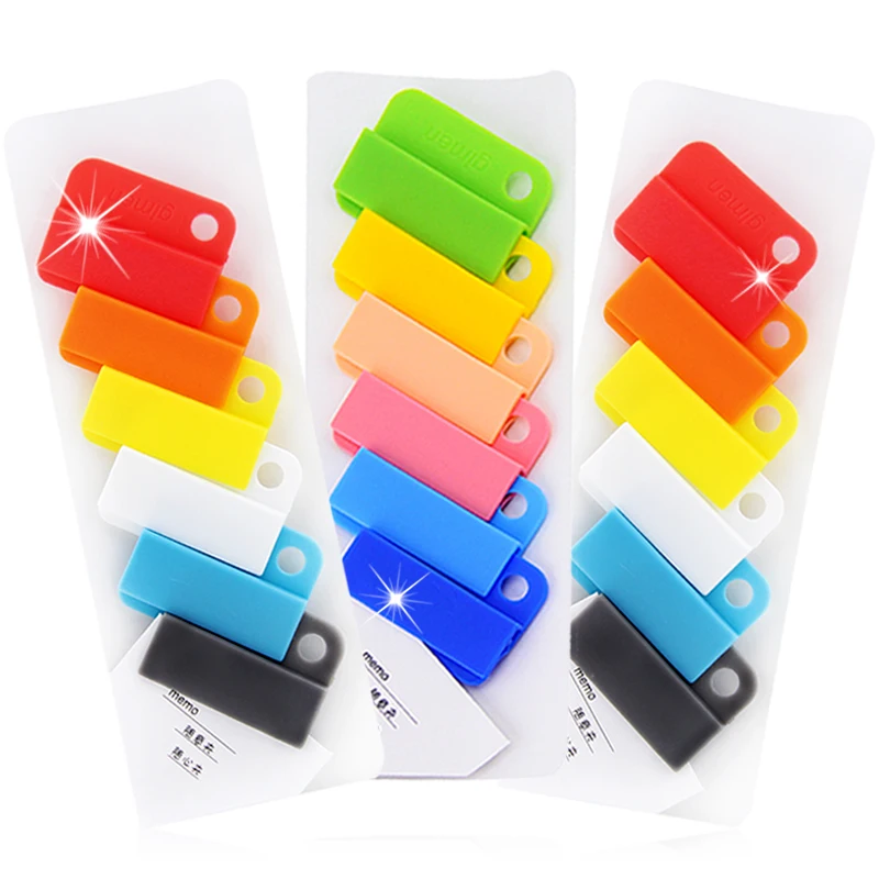 

3 set/Lot Colorful easy clip Mini paper clips Folder memo Paperclip bookmark Stationery Office accessories School supplies A6728