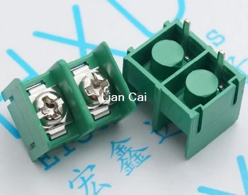 

100PCS KF7.62-2P 7.62mm pitch pcb screw block Splice connector terminal KF7.62 2Pin 300v 20a ROHS Free shipping