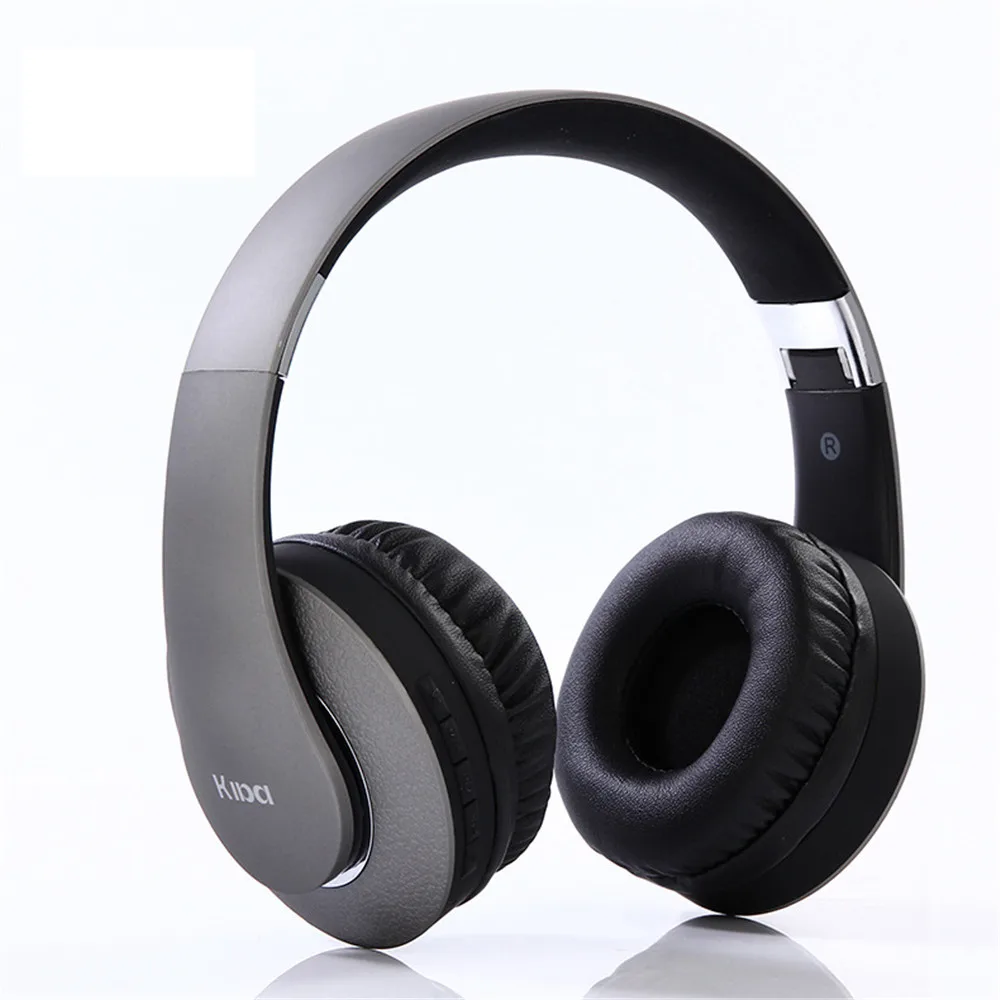 

HiFi Headset Folding Bluetooth Headset Stereo Computer Phone Universal Wireless Card with Microphone Headset