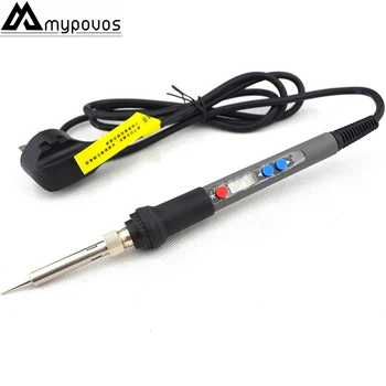 

MYPOVOS 90W LCD Adjustable temperature Digital Electric Soldering station Solder tip Replace HAKKO 936 Soldering station