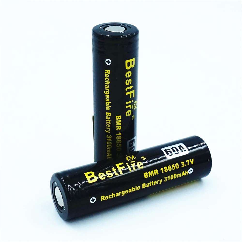 1 шт. перезаряжаемая батарея BestFire 18650 3 7 в 3100 мАч 60 А для Wismec Reuleaux GEN3 RX200S RX2/3 RX300 набор