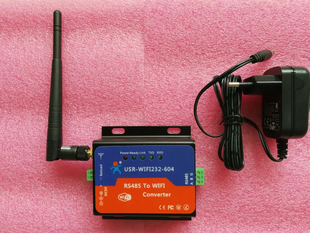 USR-WIFI232-604 Serial RS485 to Wifi 802.11b Server Support TCP/ IP/UDP Network Protocols | Безопасность и защита