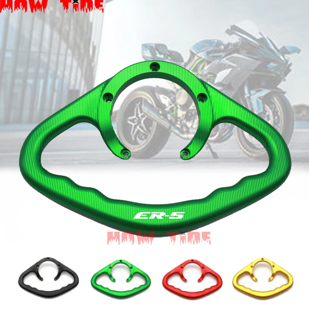 

Motorcycle passenger handle hand-held tank armrest handle armrest for Kawasaki ER-5 ER5 2004-2005