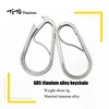 TiTo Titanium alloy Fast Hang Tools Key Holder Sport Outdoor Carabiner Keychain titanium alloy key ring Travel kits one piece ► Photo 2/6