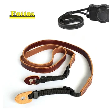 

genuine Leather Camera Shoulder Neck Strap for Sony A6500 A6300 A6000 A5000 A5100 RX100 canon EOS M3 M5 M6 M10 SX730 SX720 G1XII