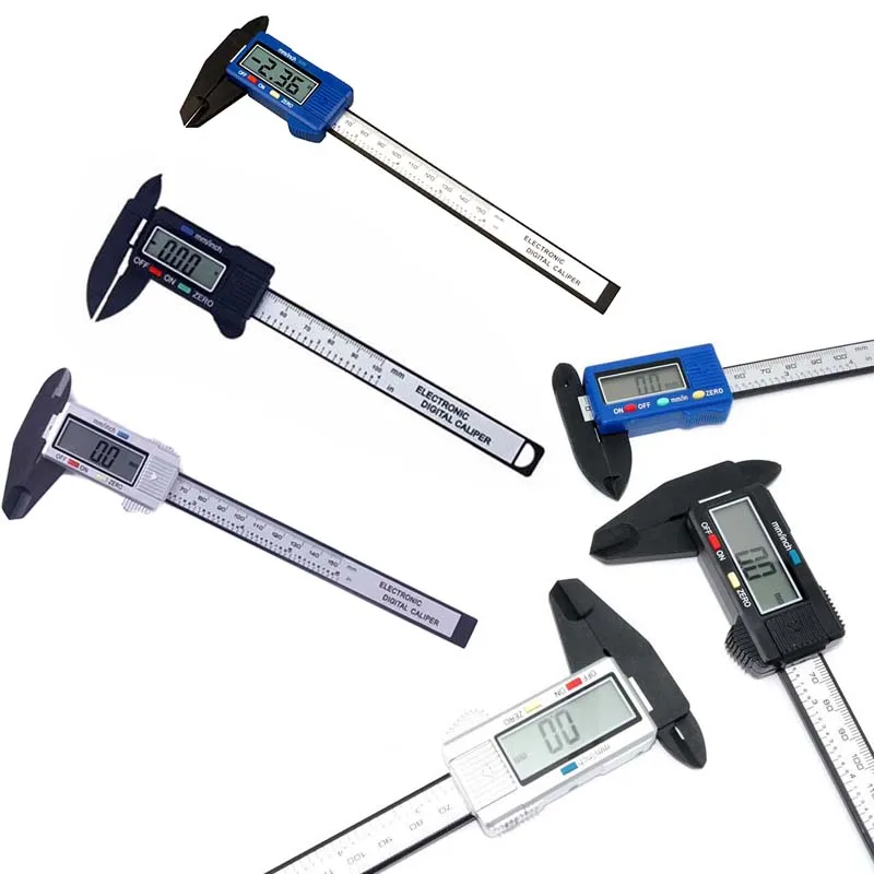 Digital LCD Extra Strong Carbon Fiber Composites Digital LCD Vernier Caliper Stainless Steel