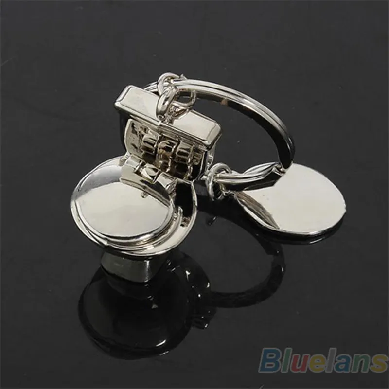 Bluelans Creative Toilet Keychain Simulation Mini Keyring 3D Pendant Fashion Gifttoilet