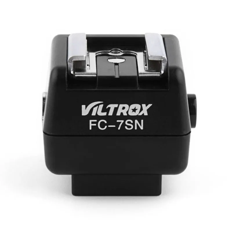 Viltrox FC 7SN Wireless Flash Hot Shoe Adapter Optical Slave Trigger PC Sync For Canon Nikon