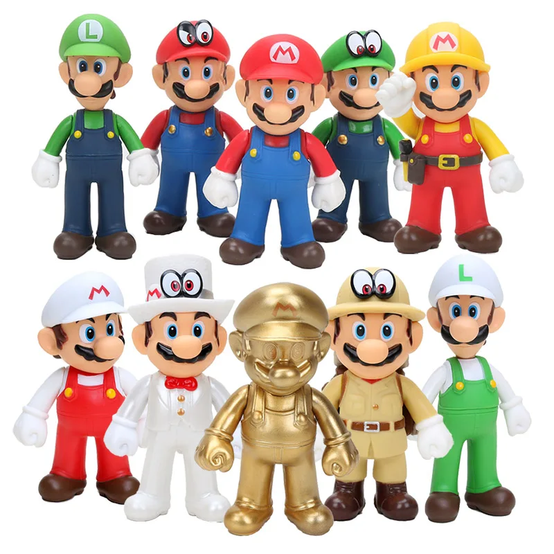 10 шт. Super Mario Bros Odyssey CappyGold производитель свадебное платье на высоком каблуке 12 см