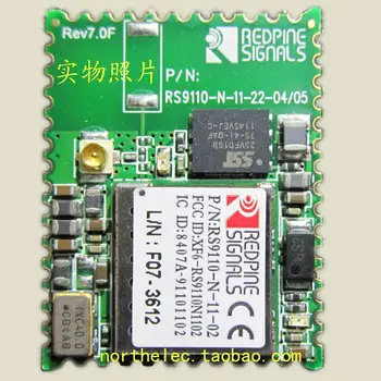 

RS9110-N-11-22-05 UART SPI WIFI module provides TCP/IP source code schematic