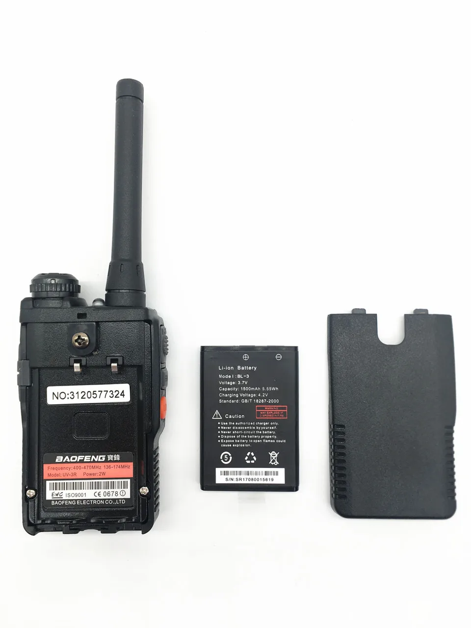 2 шт. BAOFENG UV 3R рация мини VHF UHF Мобильная радиостанция UV3R Ham CB радиопередатчик Woki Toki FM