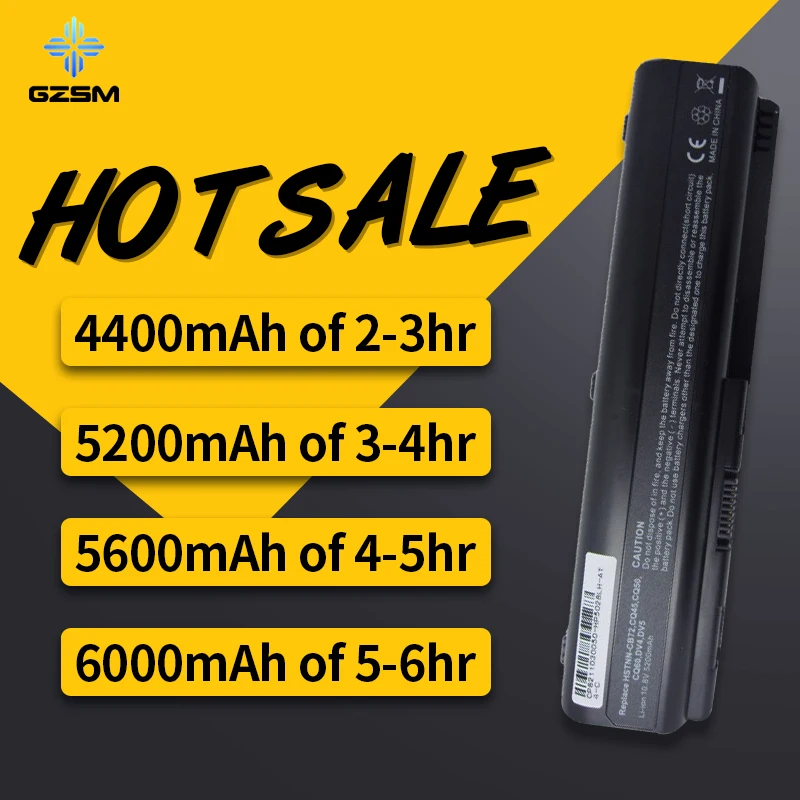 HSW Новая батарея для Compaq Presario CQ50 CQ71 CQ70 CQ61 CQ60 CQ45 CQ41 CQ40 HP Pavilion DV4 DV5 DV6 DV6T G50 G61 Bateria |