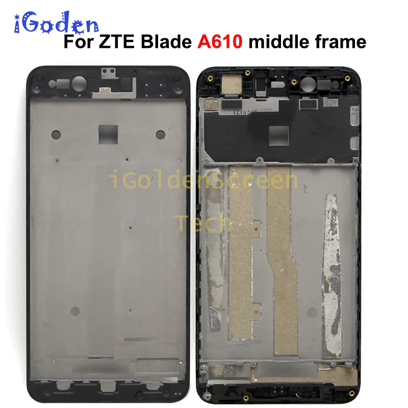 Для ZTE Blade A610 BA610 A 610 экран LCD поддержка средняя рамка Передняя Корпус Крышка для |