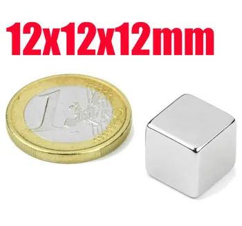 

12*12*12 10pcs Craft Model 12mm x 12mm x12mm Super Powerful Strong Rare Earth NdFeB Magnet Neo Neodymium N45 Magnets Block Cube