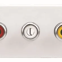 Аксессуары для домашнего кинотеатра, AV модуль настенной плиты(F-F) 224,3 RCA гнездовой модуль, AV Аудио Видео ТВ настенная пластина