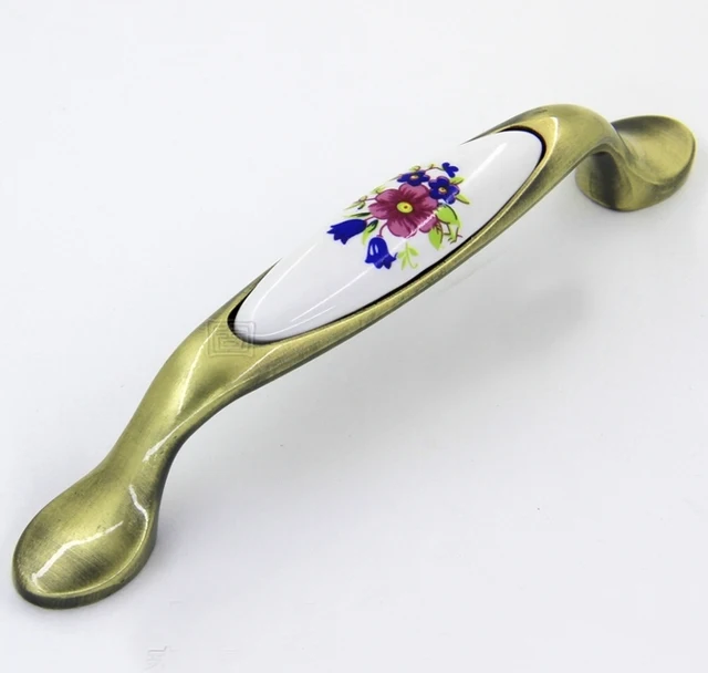 Best Price CC96mm Ceramic Door Drawer Cabinet Kitchen Furniture Handle Bars Cupboard Door Arch Kitchen Knob Pull Handle Best Price CC96mm Ceramic Door Drawer Cabinet Kitchen Furniture Handle Bars Cupboard Door Arch Kitchen Knob Pull Handle