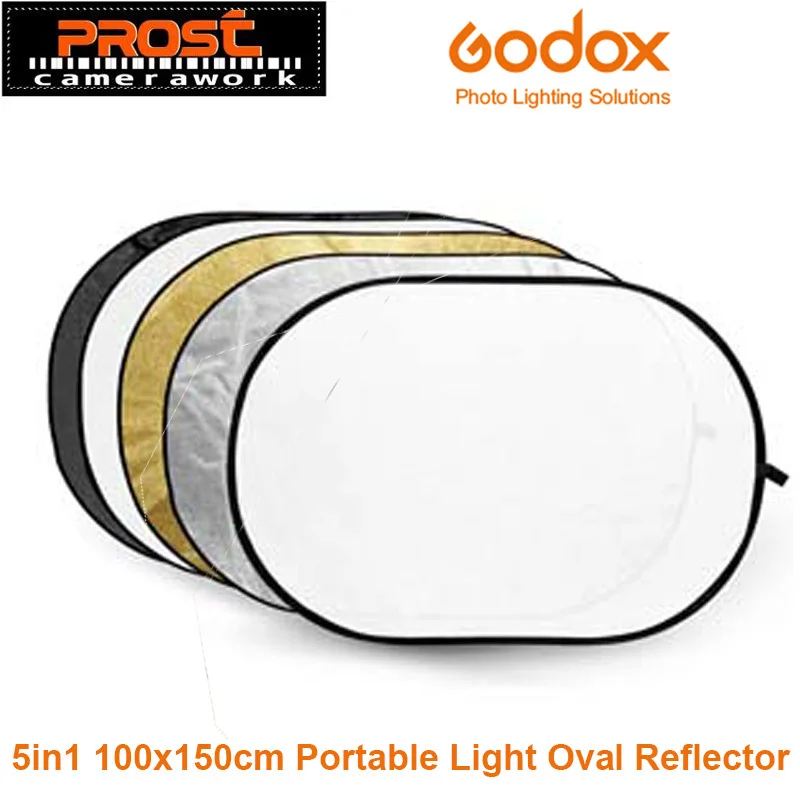 Godox 5 In 1 Multi Photo Collapsible Light Reflector Oval 100 X 150cm 40 X 60 Inch For Photography Studio Photo Flash Lighting Reflector Oval For Photography5 In 1 Aliexpress