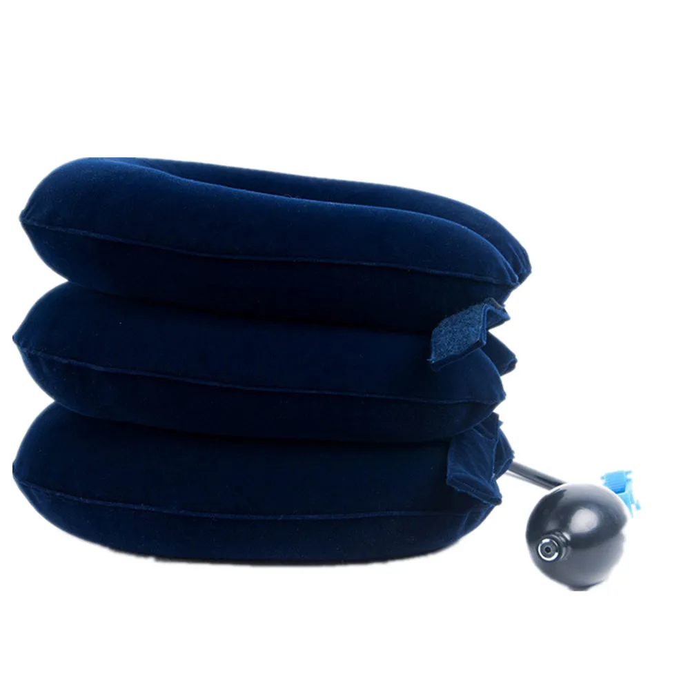 Air Inflatable Pillow Cushion Massage Cervical Neck Head Traction Soft