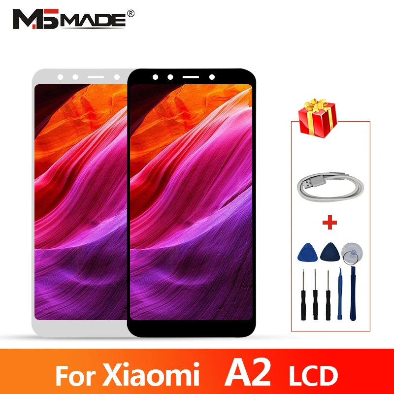 

5.99" For Xiaomi Mi A2 LCD Display Screen Touch Digitizer Assembly Parts For Xiaomi 6X LCD With Frame For Xiaomi A2 Global LCD